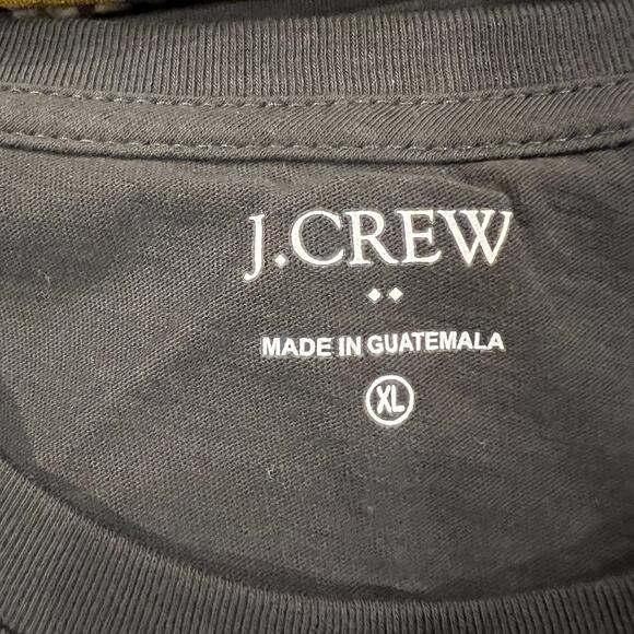 *NWT J. Crew Men's Black W/"Here for the Boos" Halloween Graphic Tee - Picture 6 of 10